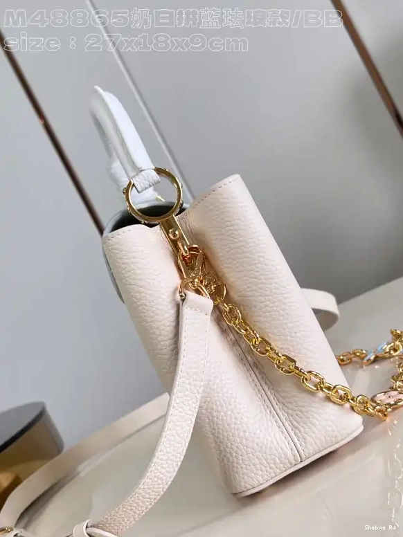 VUITTON BB-27*18*9CM CAPUCINES LOUIS 0627